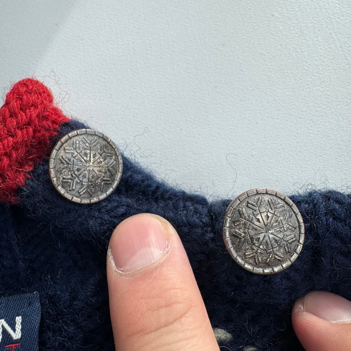 폴로 숄더버튼 니트  상품이미지4