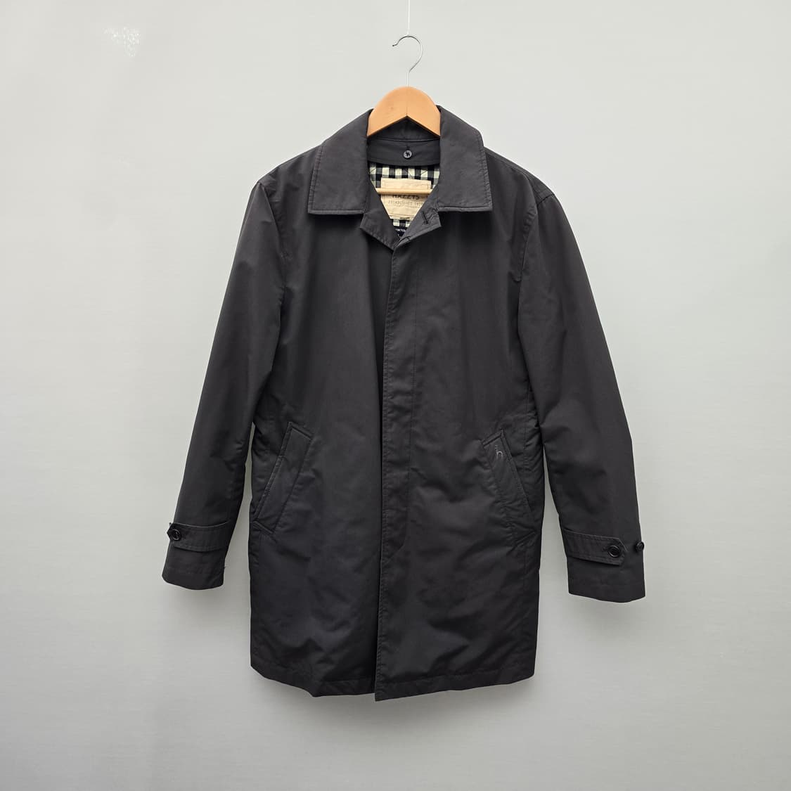 HAZZYS 브라운 남성 코트 상품이미지1