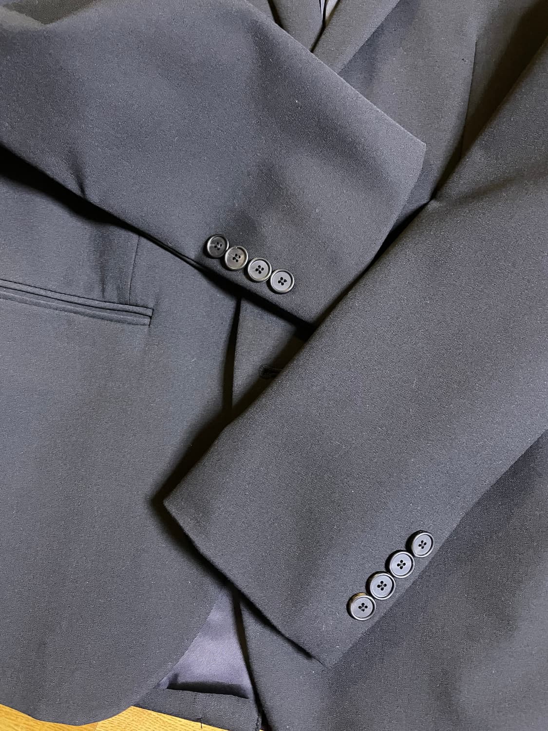 무신사 스탠다드 베이식 블레이저 미디움 사이즈 m 정장 자켓 상품이미지4