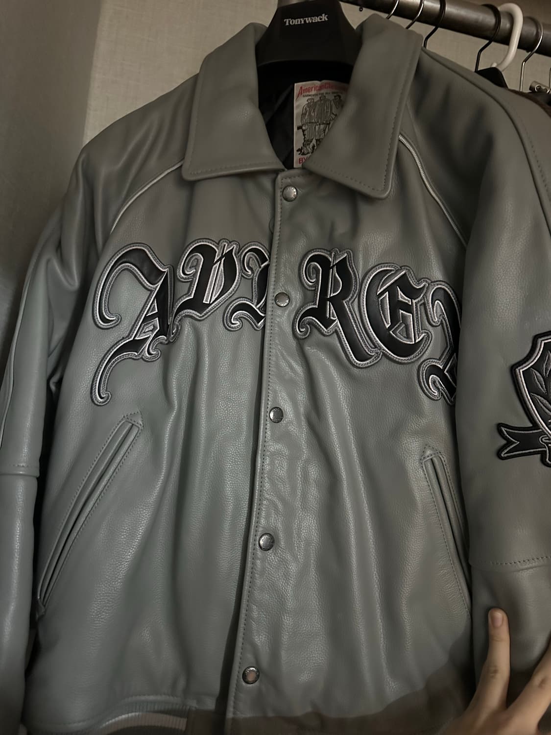 Palace Avirex 23fw 레더 자켓 L 사이즈 상품이미지3