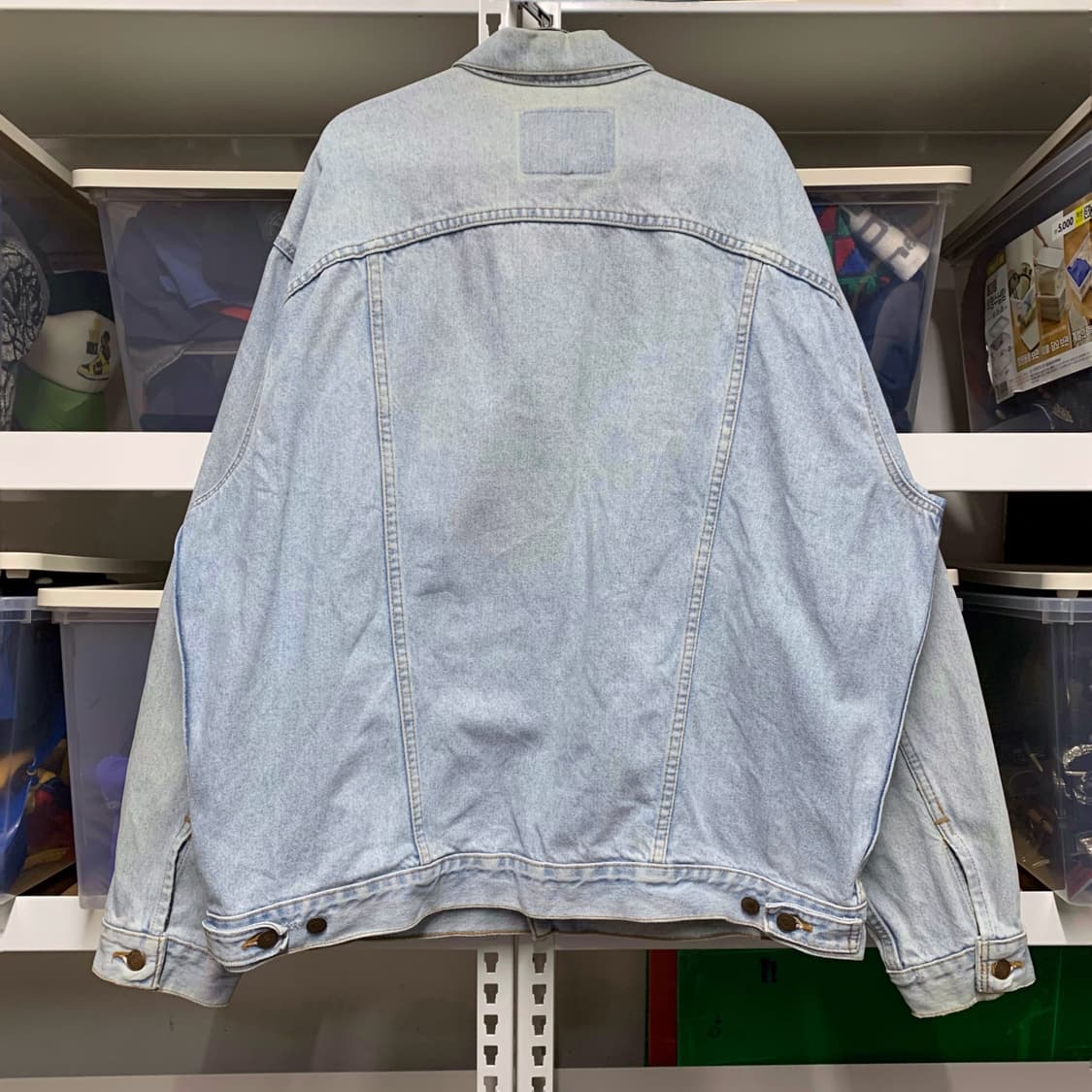 [XXL] 90's 리바이스 데님 트러커 자켓 Made In USA 상품이미지3