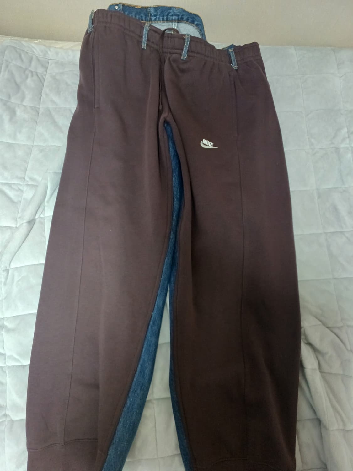 Bless 오버조깅진 나이키 리바이스 브라운/청 S 사이즈 상품이미지2