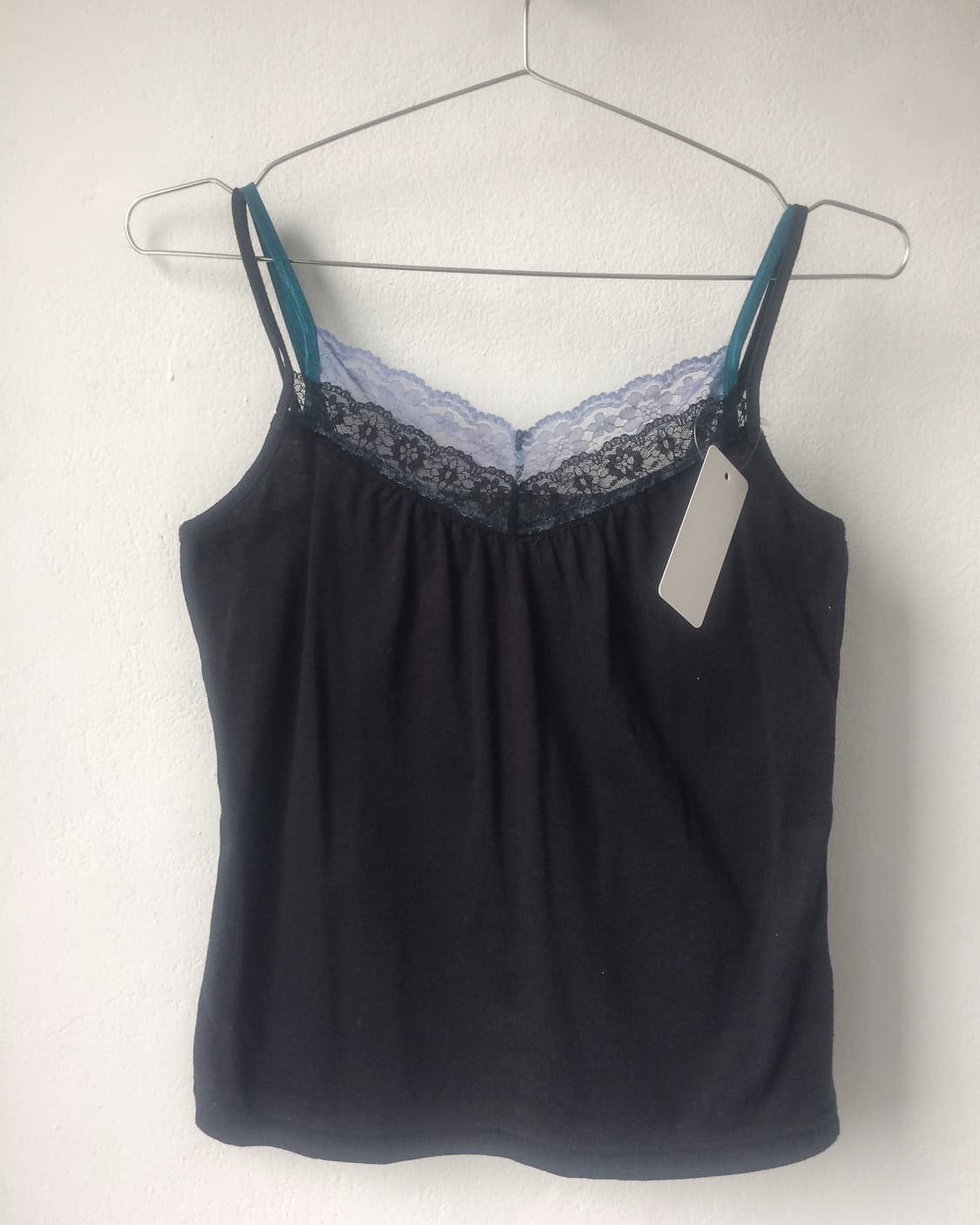 Lace trimming sleeveless 상품이미지2