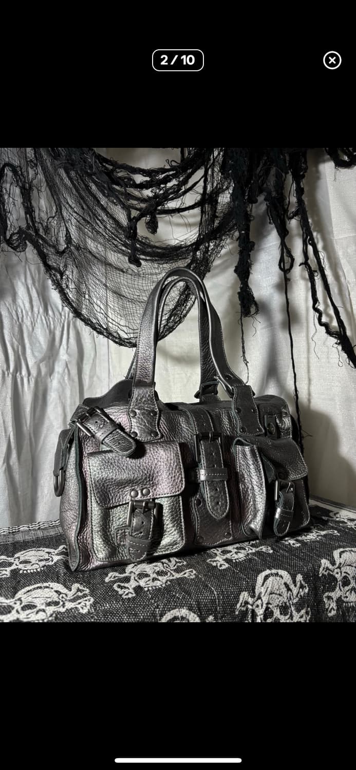 실버 벨트 숄더백 상품이미지2