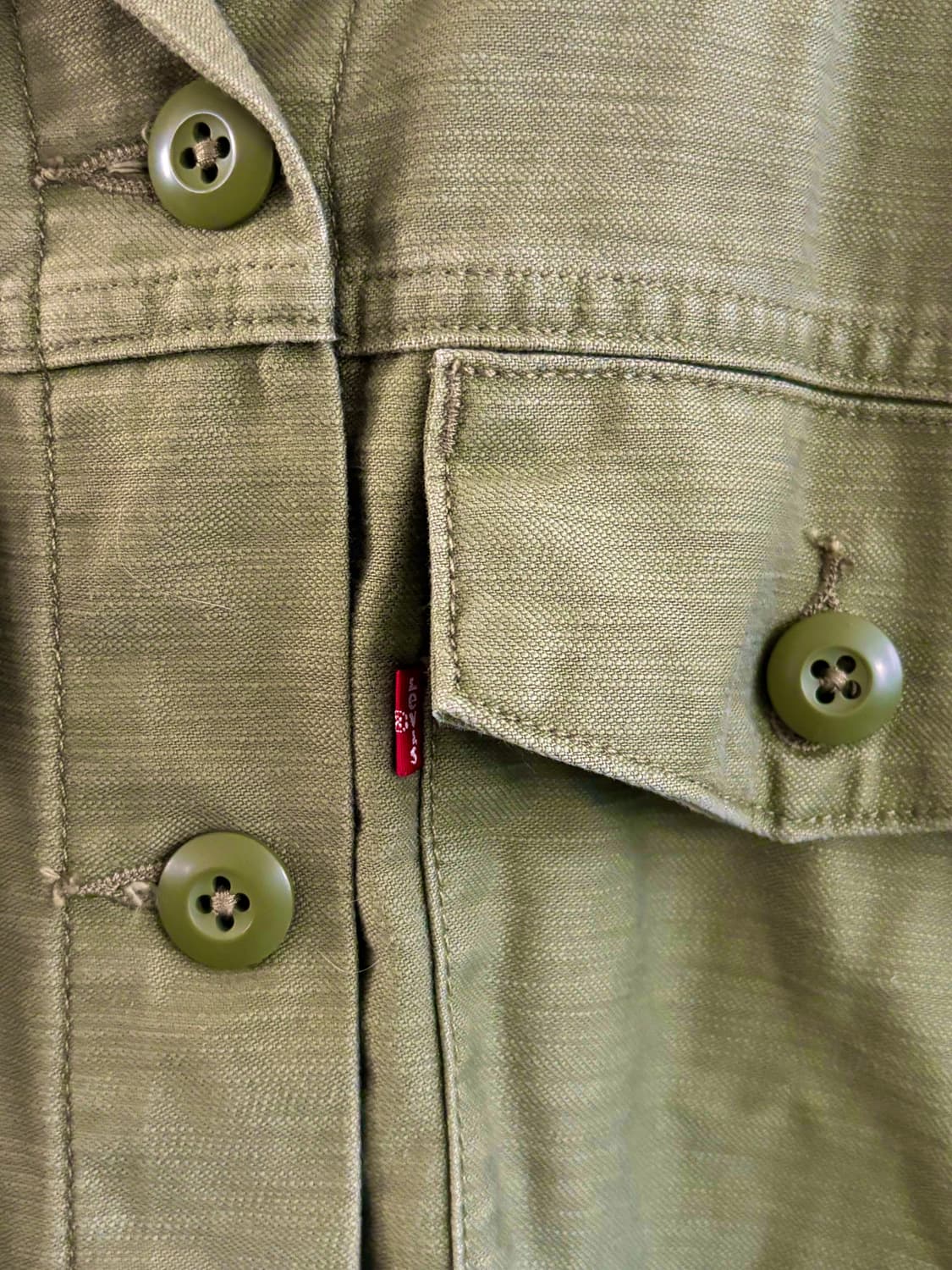 Levis 리바이스 BDU 밀리터리 자켓  상품이미지6