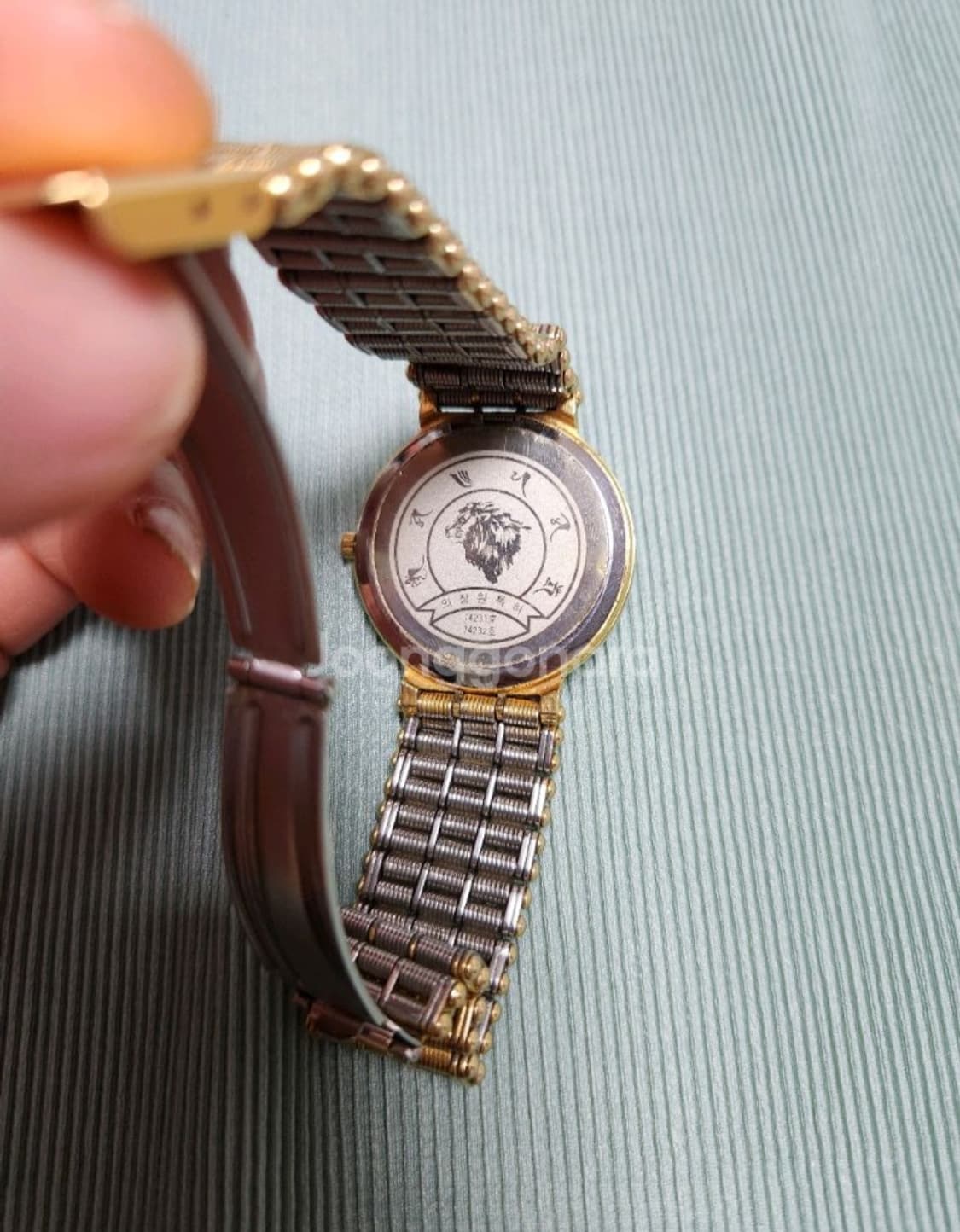 금색 부처님 디자인 손목시계 불자시계 상품이미지2