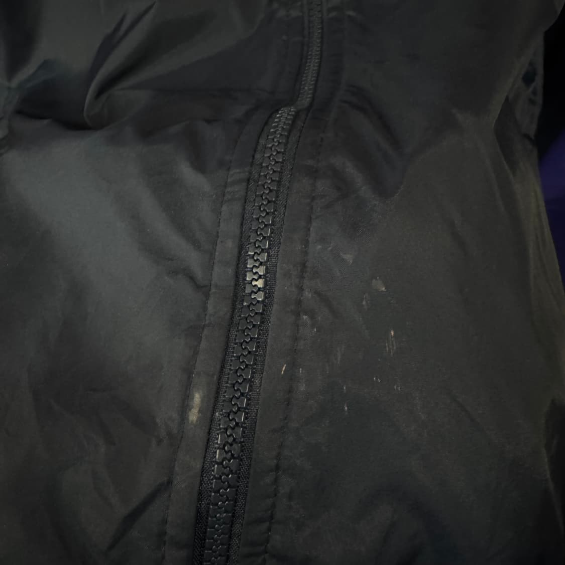 00s 오어스맨 USAF 후드 바람막이 후면 이글 자수 포인트 네이비 상품이미지8