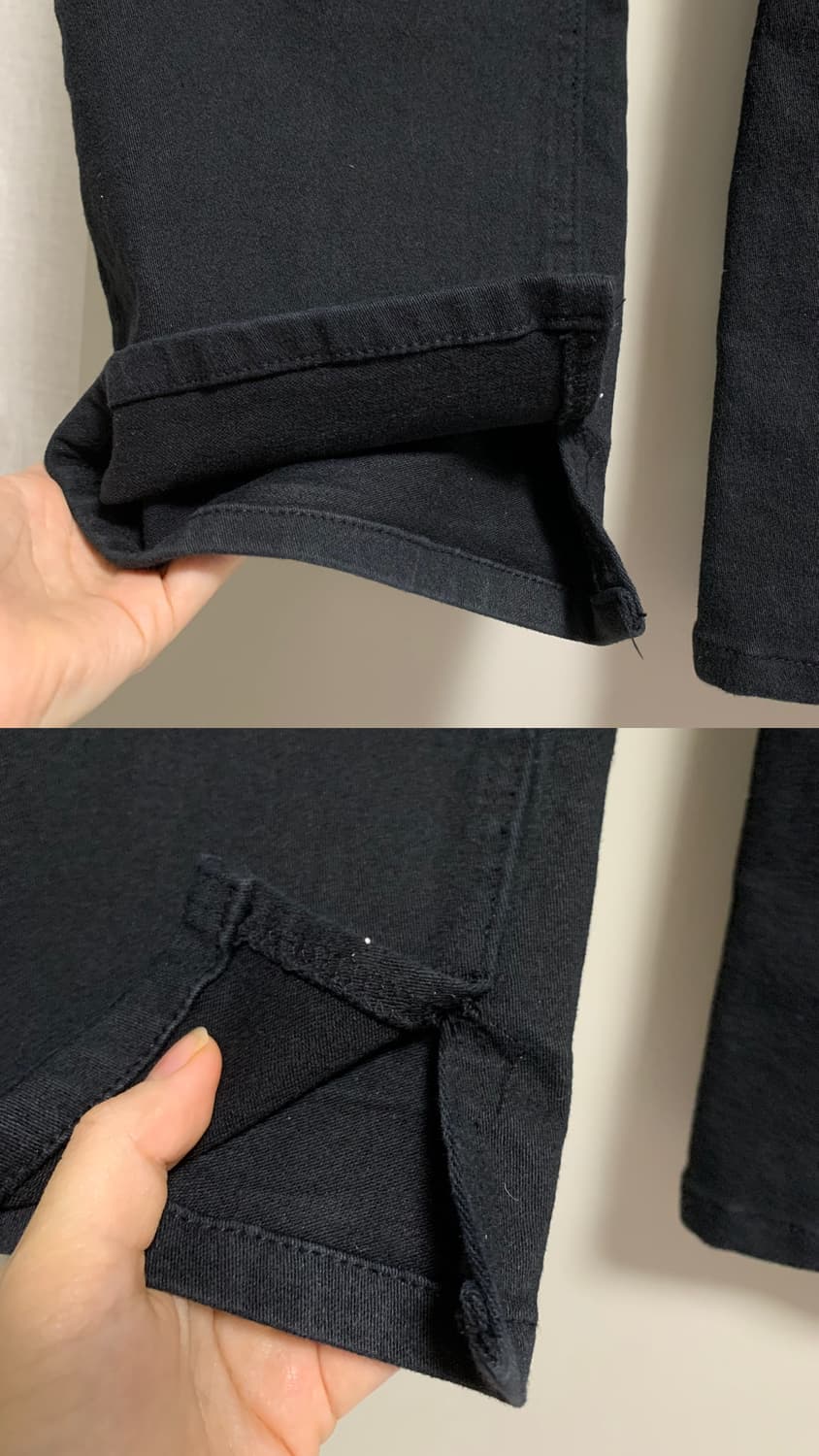 쉬이즈큐트 안나 진 2사이즈 일괄 안나슬릿진(매물템)/안나블랙진(새상품) 상품이미지6