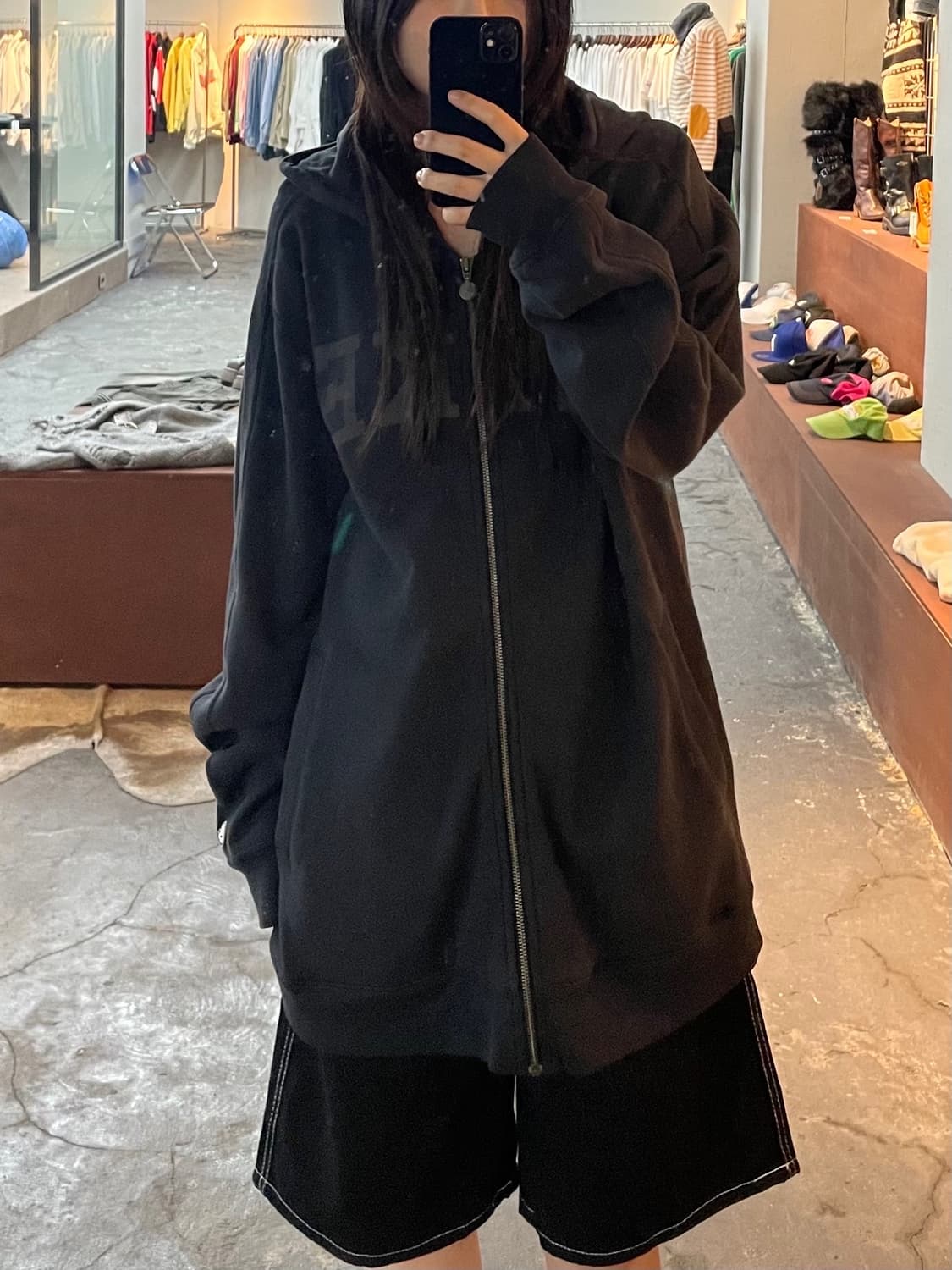 나이키 빅로고 올드스쿨 후드집업 H583 상품이미지1