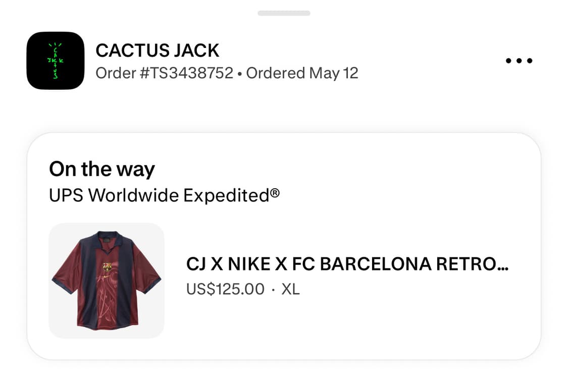 트래비스 스캇 바르셀로나 Travis Scott Barcelona 상품이미지5