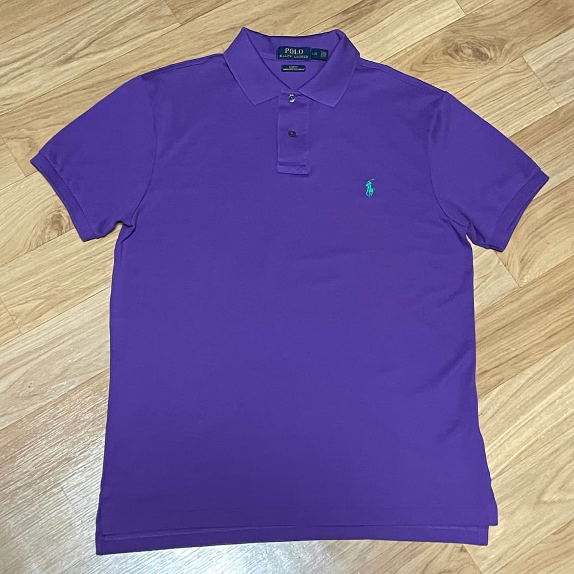 (새상품) [S] 폴로 랄프로렌 퍼플 카라티 상품이미지1