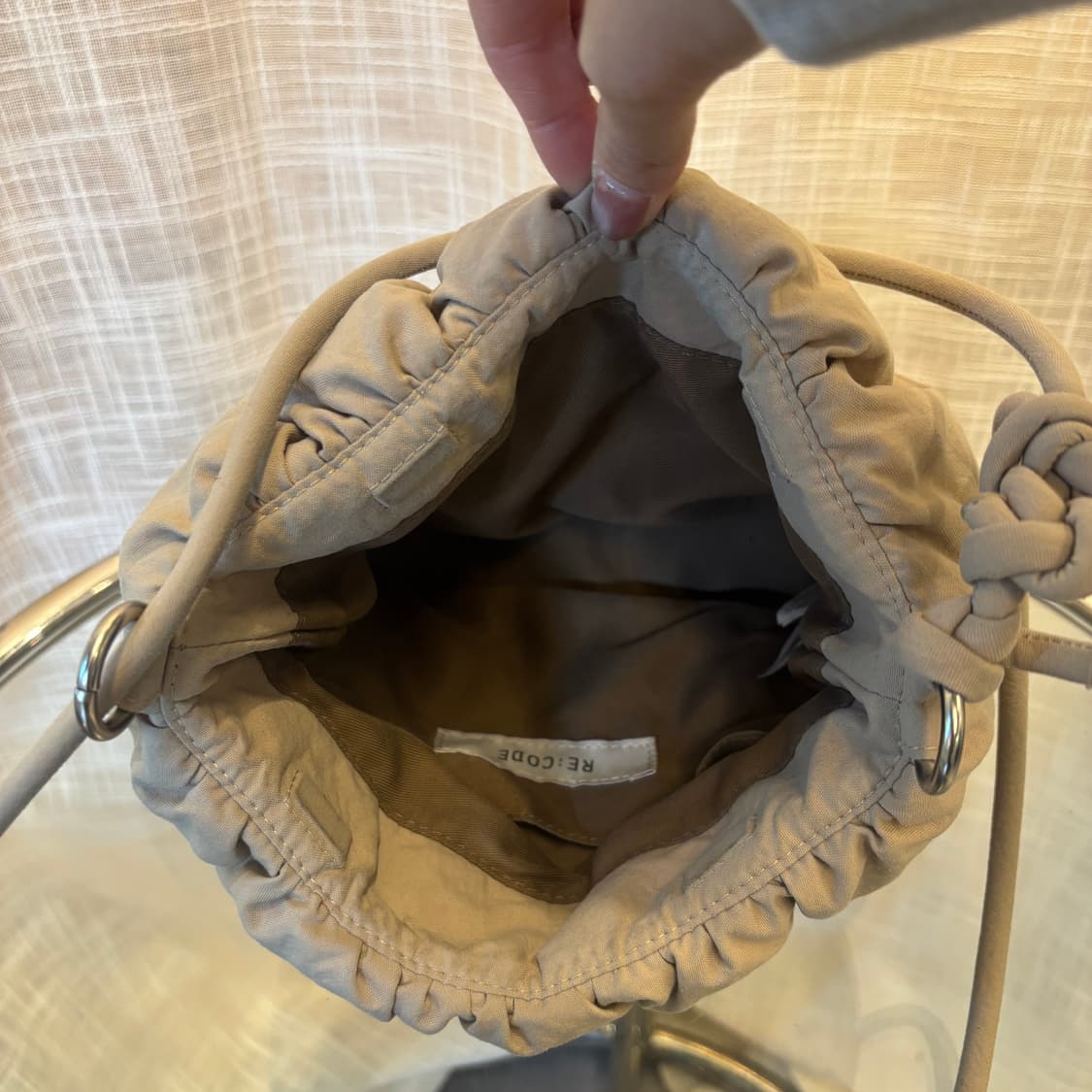 정품 re;code 래코드 캔디 숄더겸 크로스백     상품이미지6