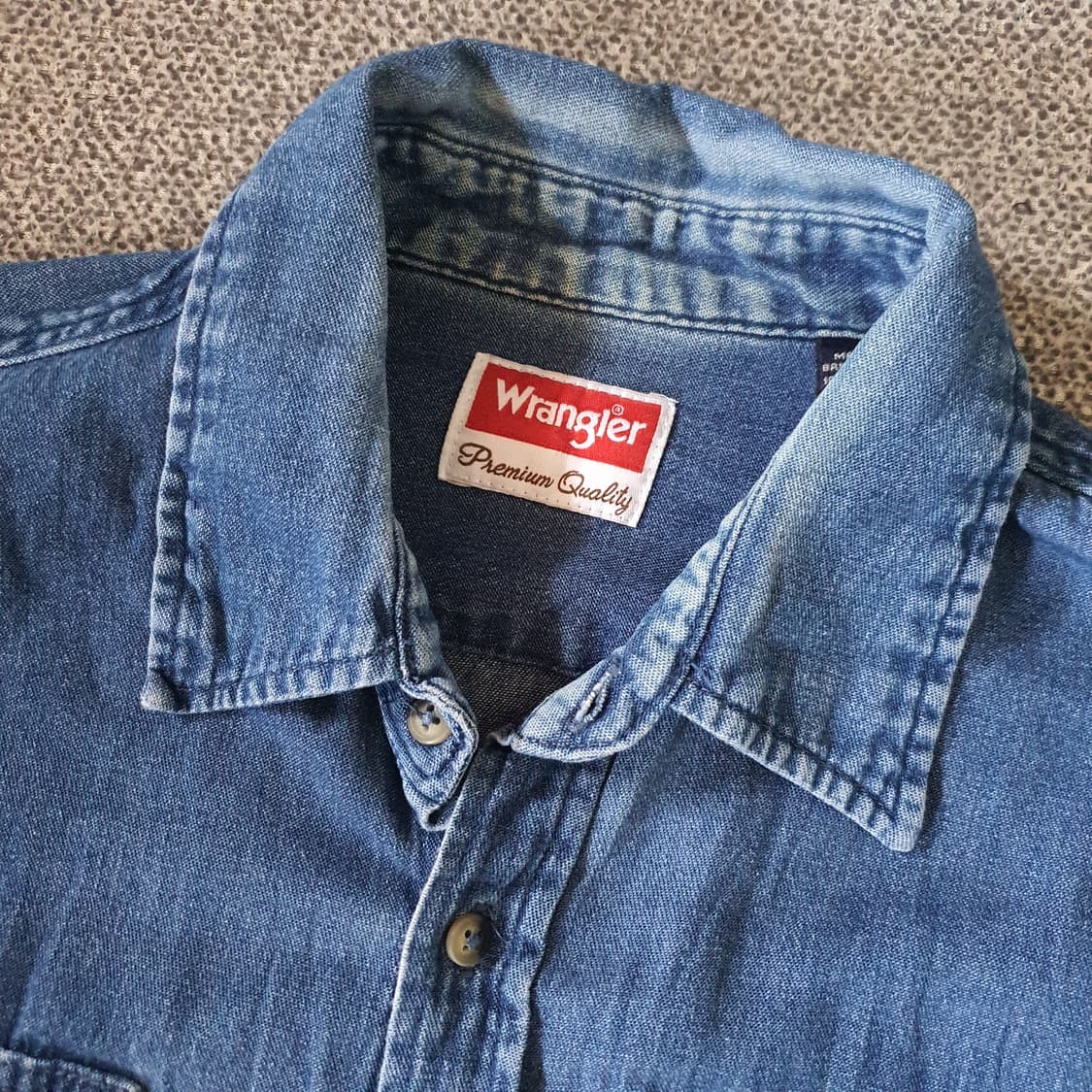 랭글러 데님 셔츠 no.64 상품이미지3