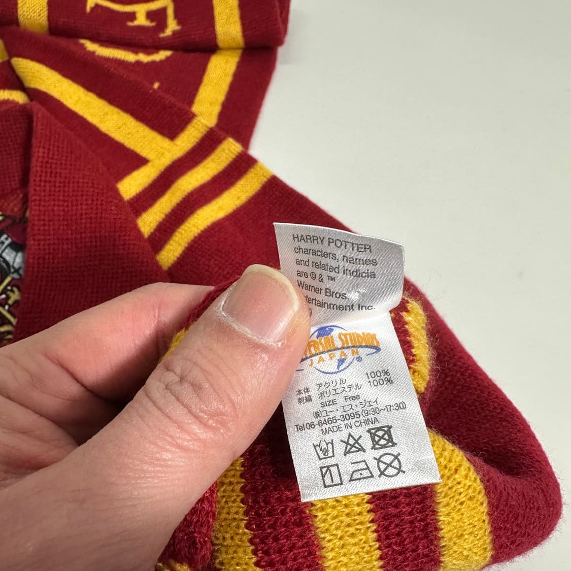 OS 해리포터 그리핀도르 유니버셜스튜디오 목도리 머플러 상품이미지5
