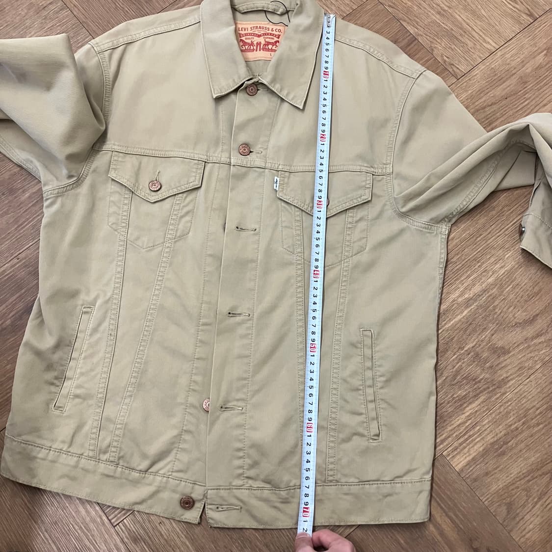 N255 리바이스 트러커 자켓 베이지 상품이미지6