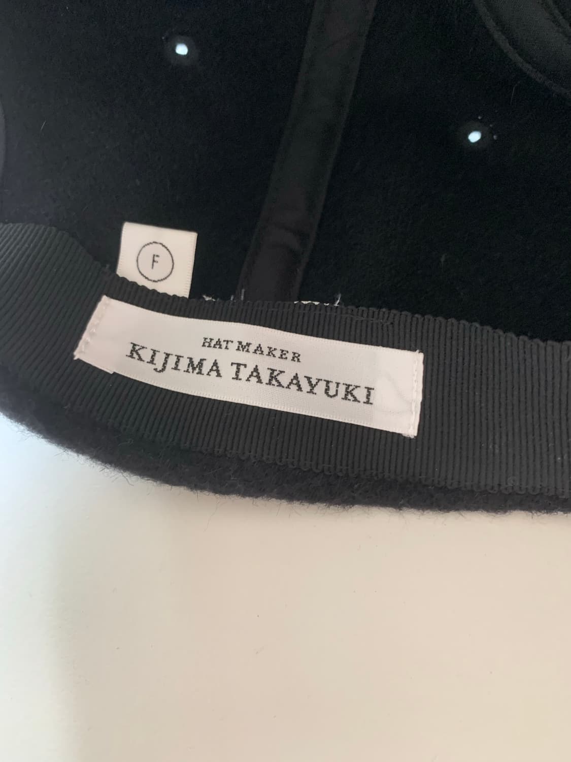 kijima takayuki black cap 상품이미지2