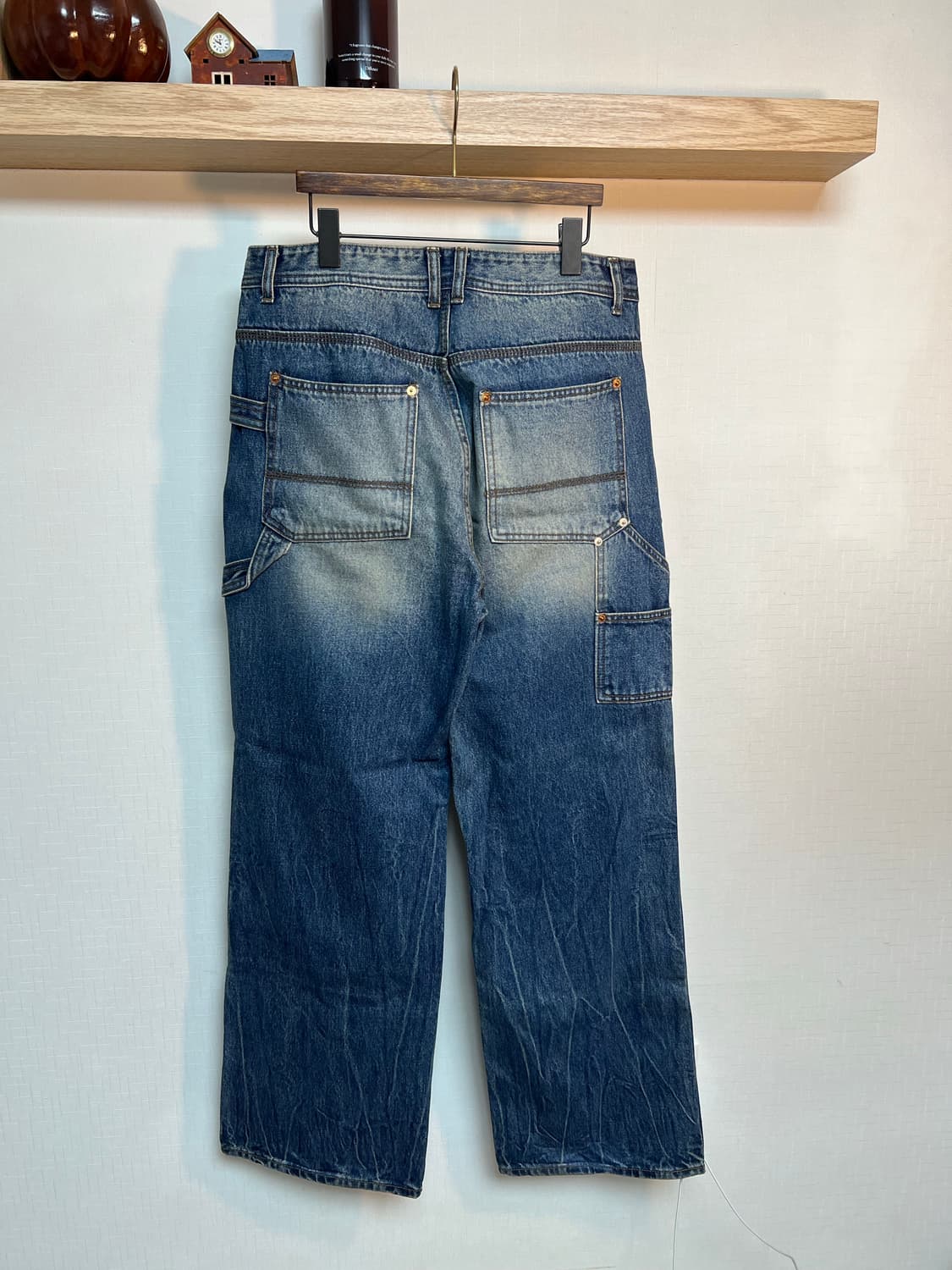 빈티지 웨스턴 더블니 데님 상품이미지2