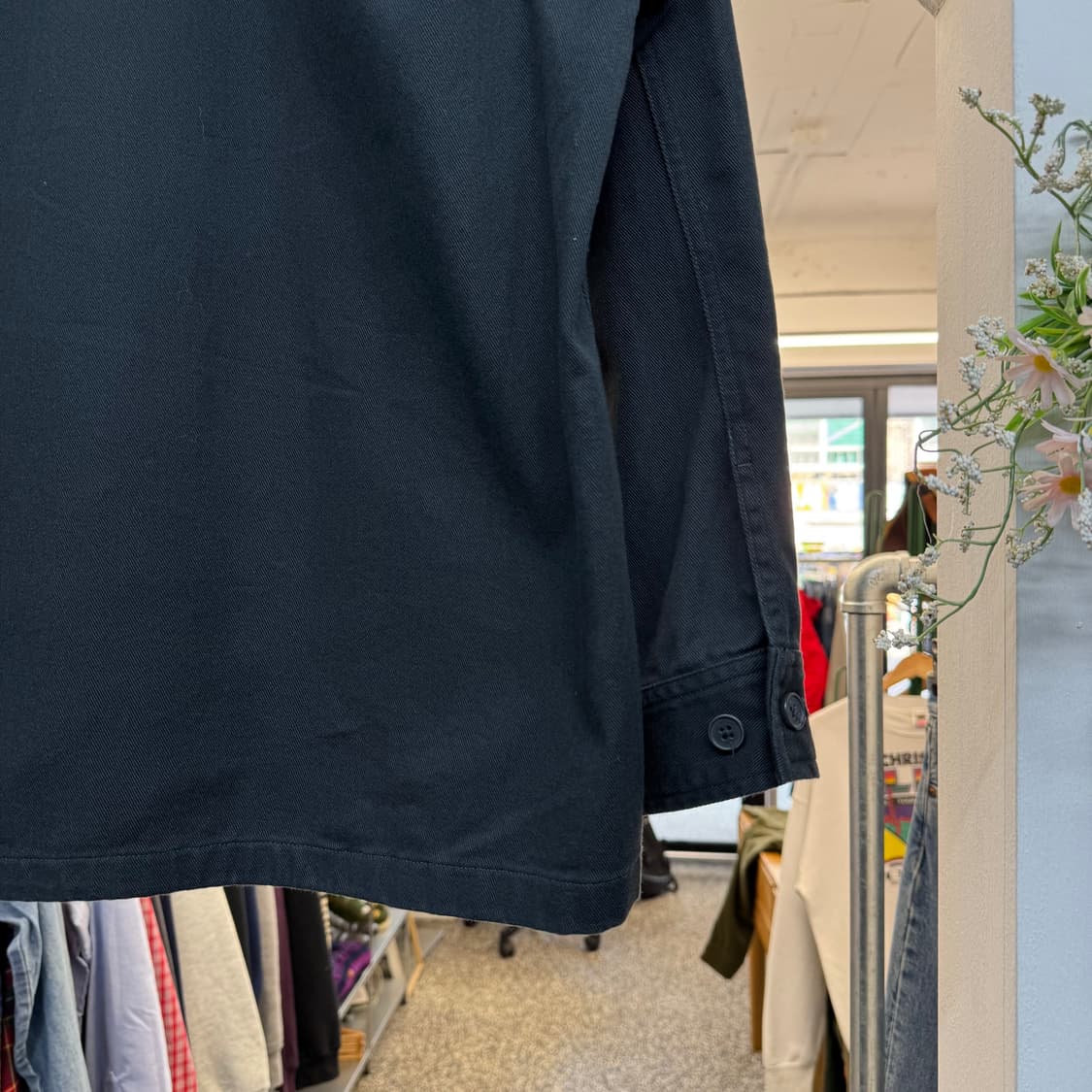 에디바우어 블랙 프렌치 자켓 (M)   상품이미지4