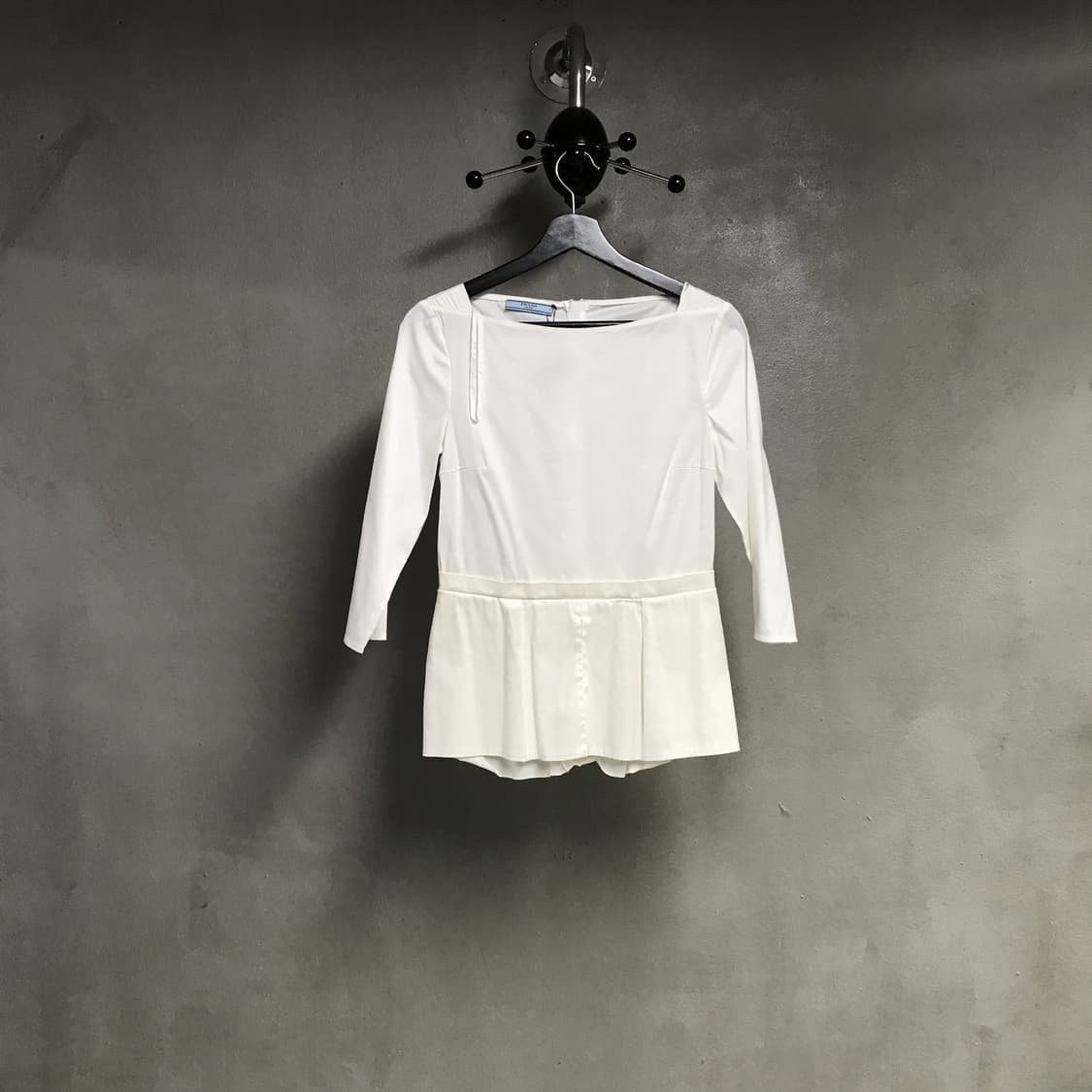 프라다 셔츠 화이트 38S(W) 상품이미지1