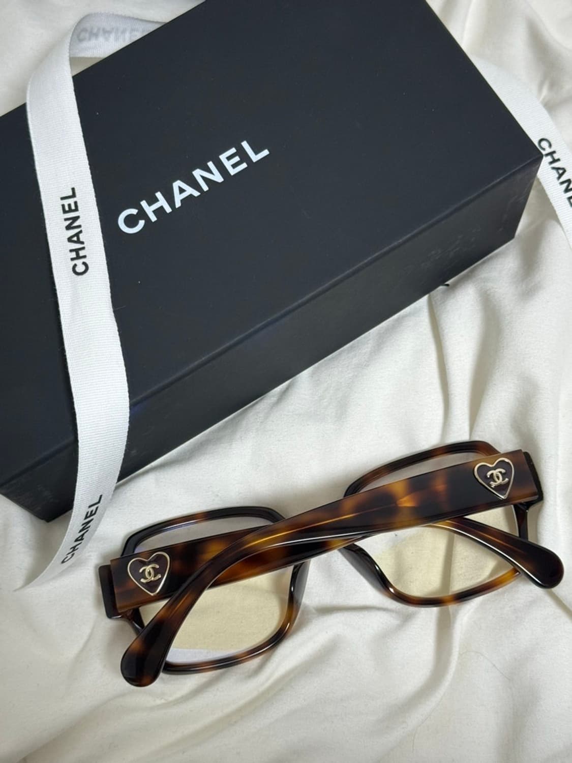 [구해요] 샤넬 하트 안경 톨토이즈 하바나 54 상품이미지1
