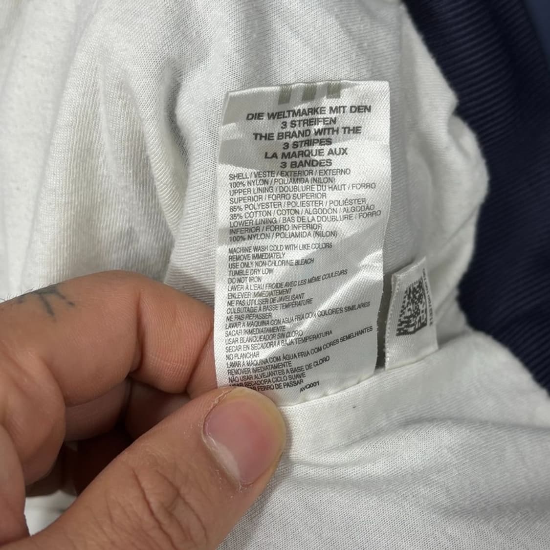 아디다스 삼선 브이넥 풀오버 웜업 V0487 상품이미지7