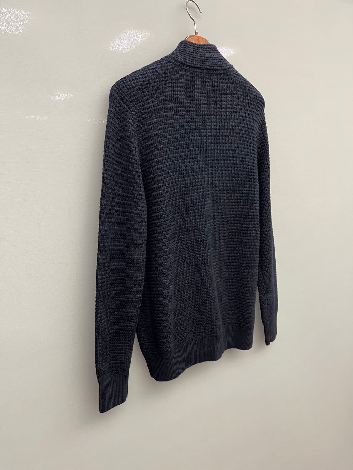 남성 헨리코튼 골프 집업니트 상품이미지6