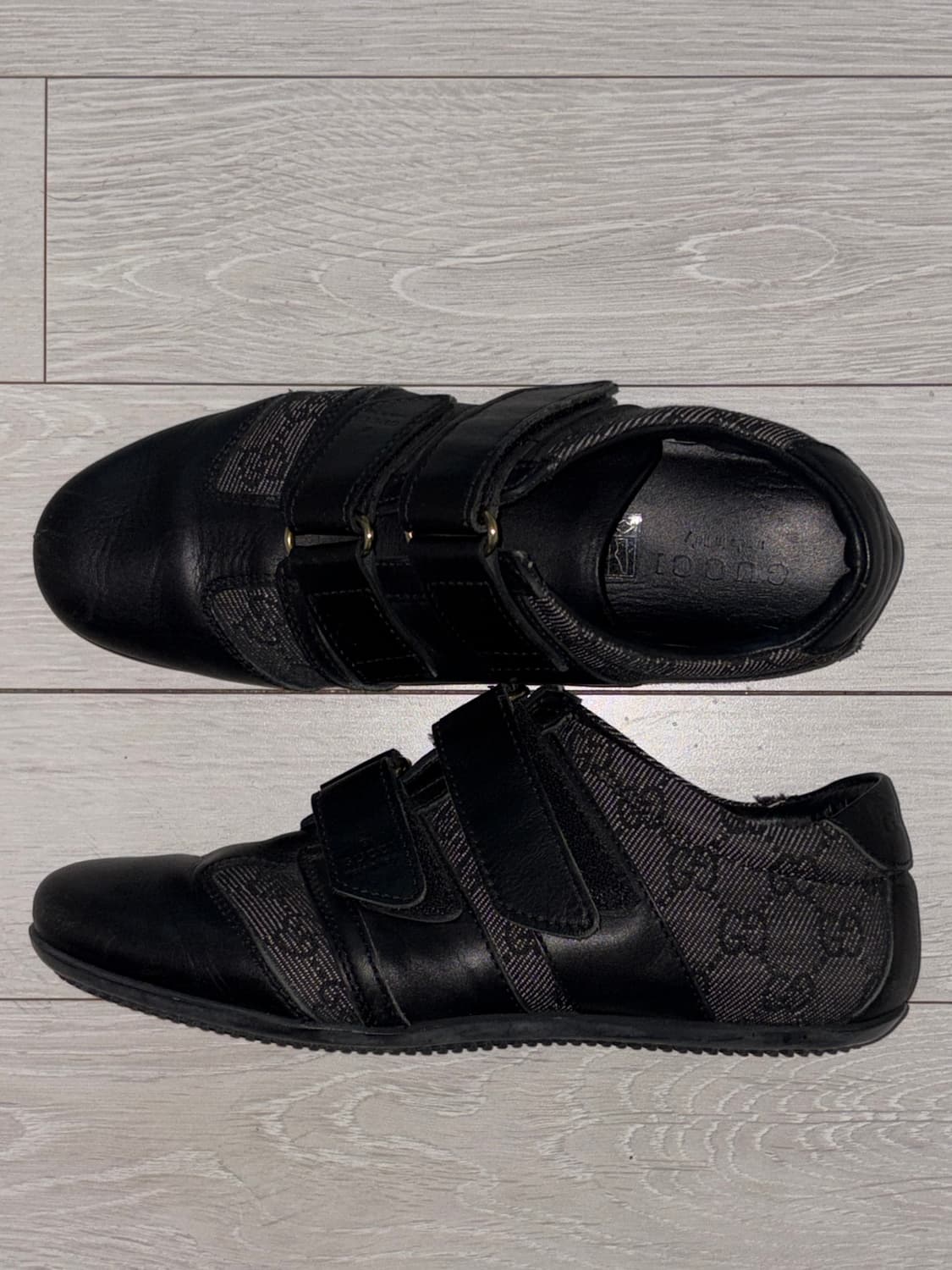 00s Gucci monogram velcro sneakers 상품이미지2