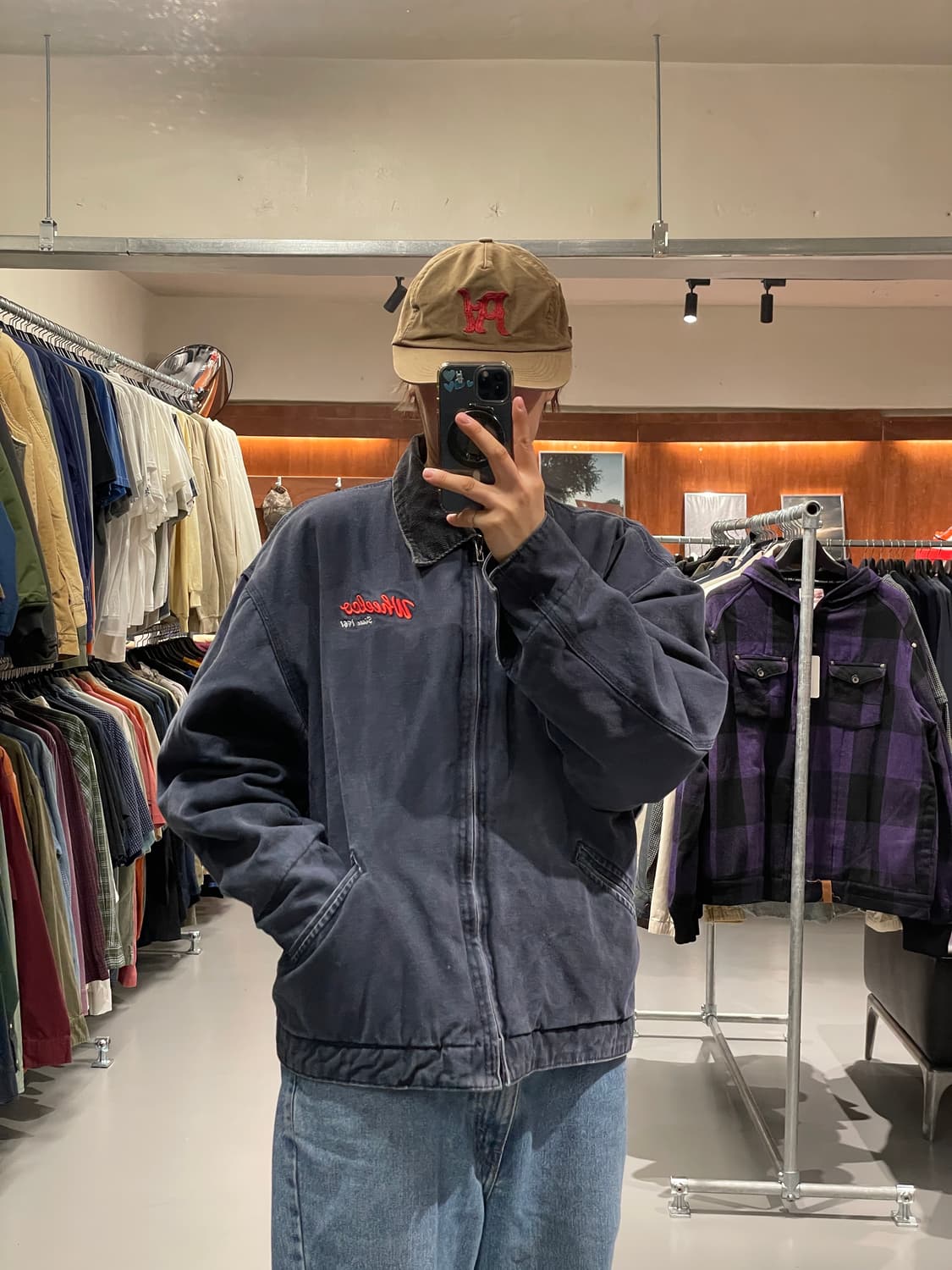 90‘s 빈티지 워크 자켓   상품이미지3