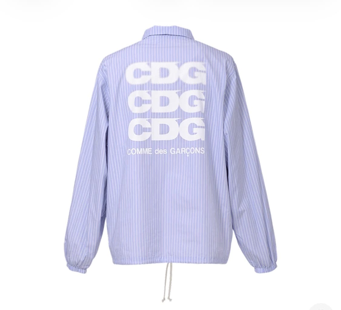 CDG 코치 자켓 코튼 스트라이프 상품이미지1