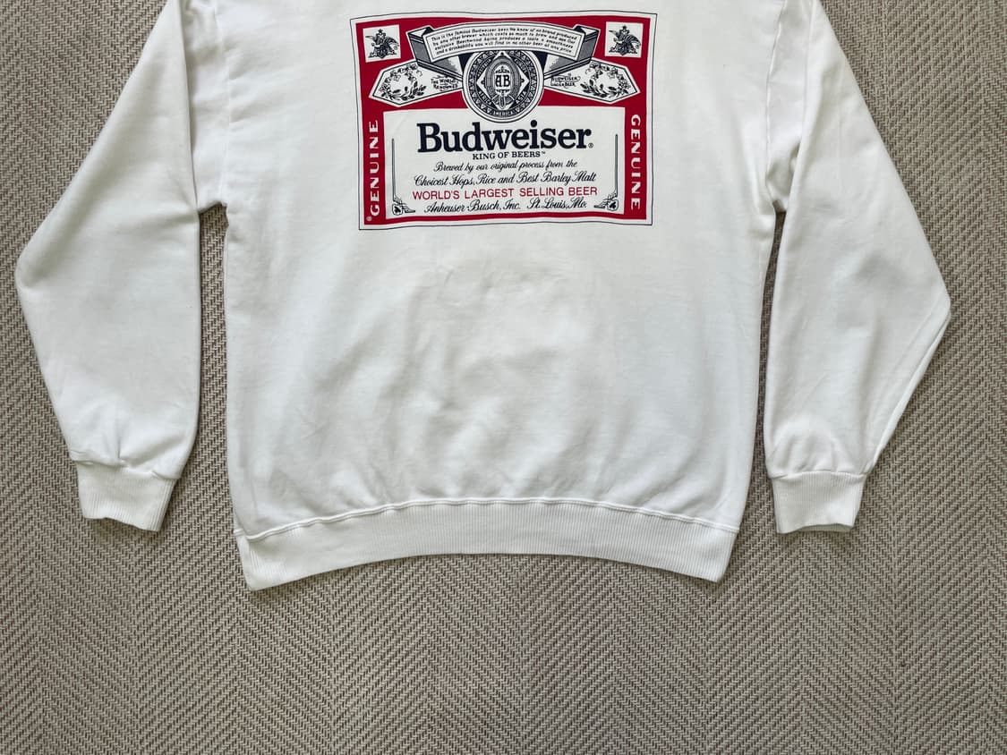 Budweiser 빈티지 버드와이저 후드 스웻 J04207 상품이미지2