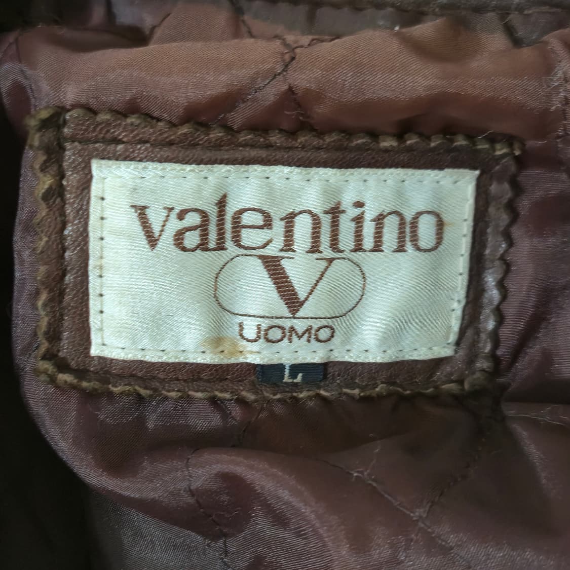 Valentino Vintage Leather Jacket  Archiv 상품이미지3
