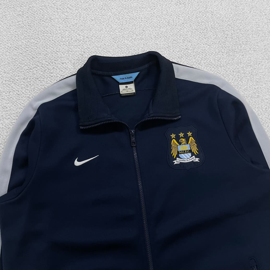 나이키 13-14 맨체스터시티 맨시티 트랙탑 져지 네이비 상품이미지3