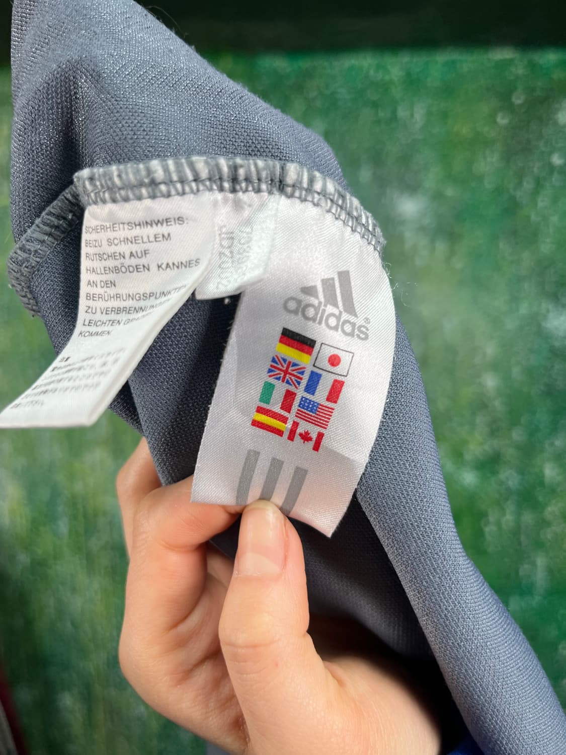 아디다스 00s 그레이 스트라이프 져지 L 상품이미지4