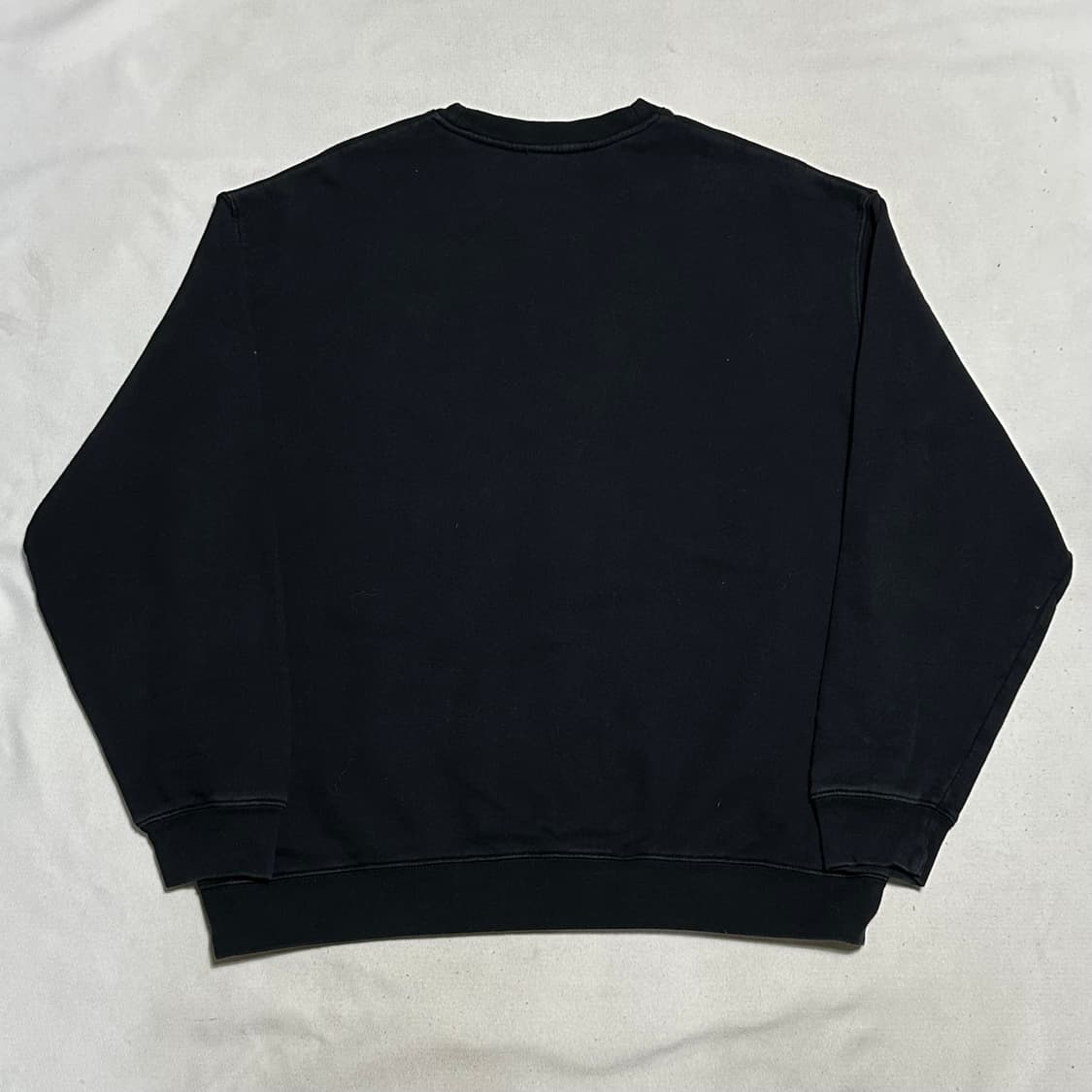 L 아크네 스튜디오 페이스 로고 블랙 맨투맨 상품이미지3