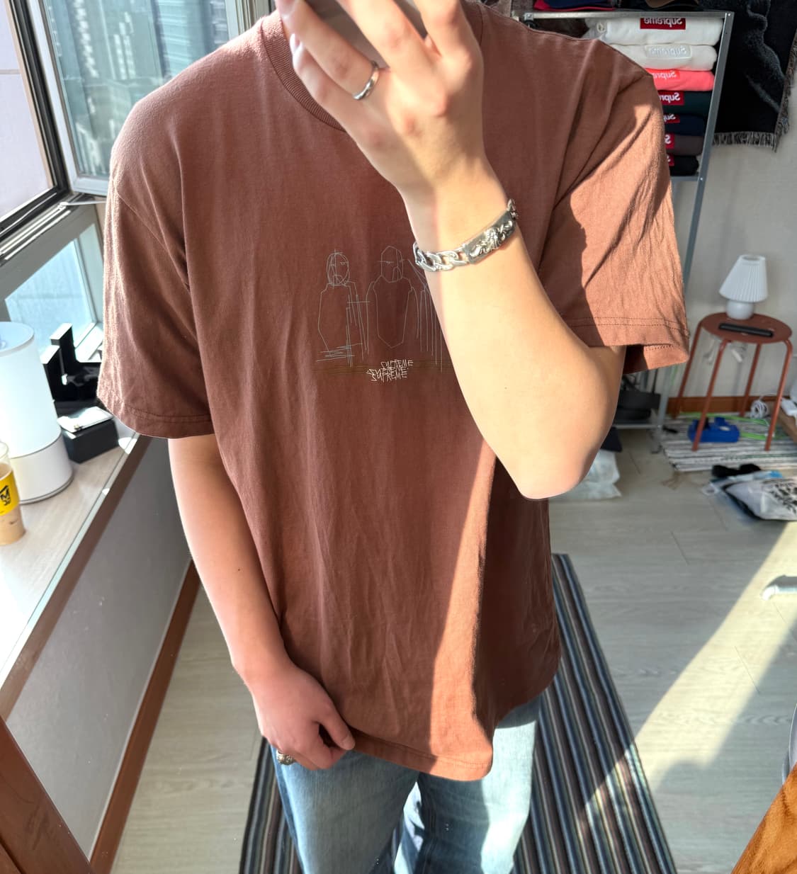 슈프림 쓰리 킹즈 반팔 티셔츠 상품이미지1