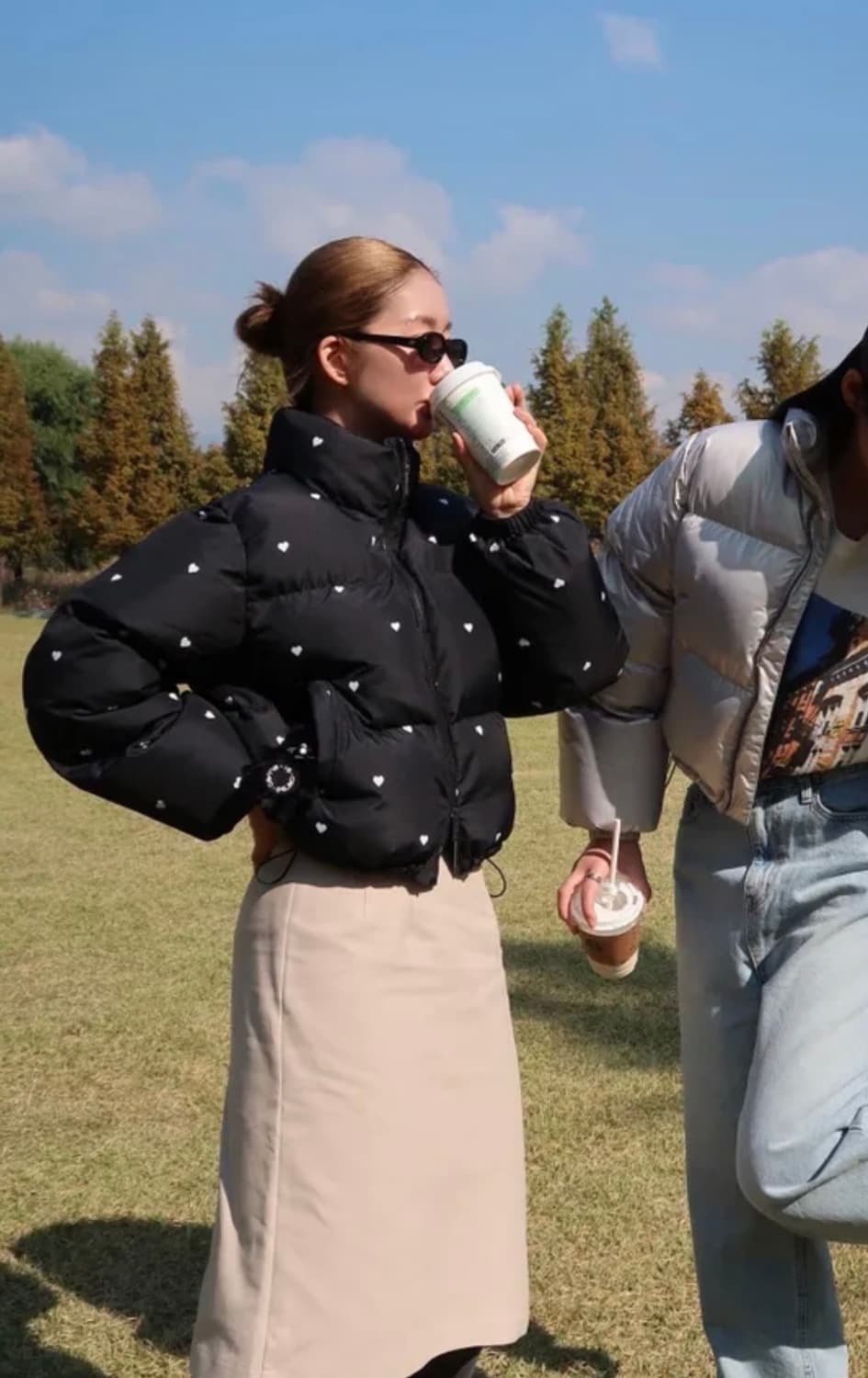 리넨느 패딩 puffer crop padding 상품이미지2