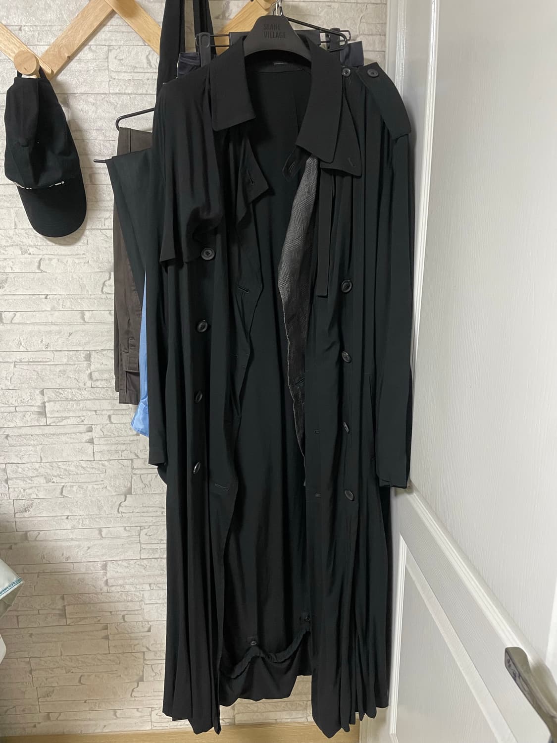 [3] 요지야마모토 뿌르옴므 22SS 트렌치코트 상품이미지1