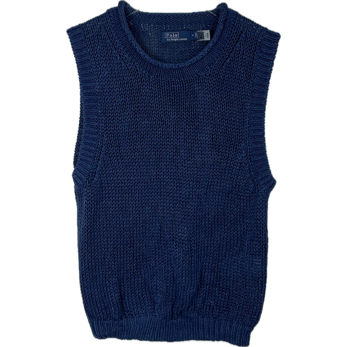 [M] 폴로 랄프로렌 린넨 코튼 블랜드 니트 베스트 조끼 QR 인증 상품이미지1
