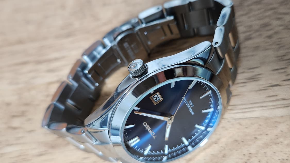 # TORSO 토르소 마이다스 캘린더 워치남자 명품메탈시계 급처 상품이미지10