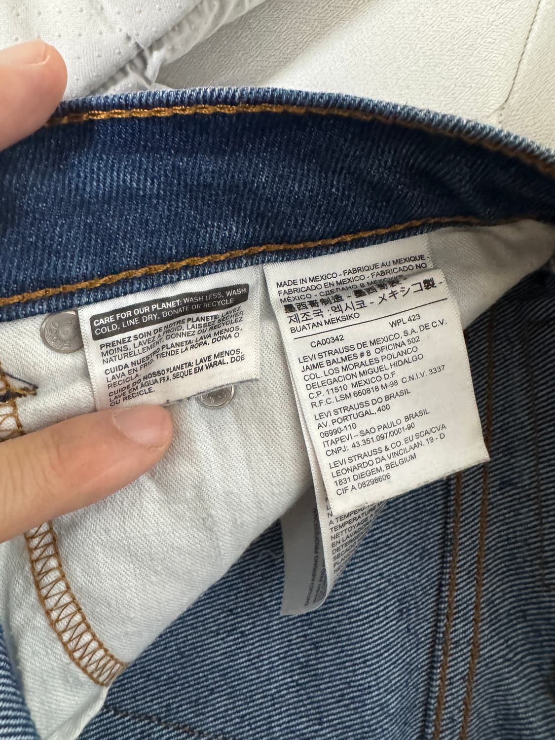 리바이스 517 데님 청바지 허리 W36 L36 상품이미지6