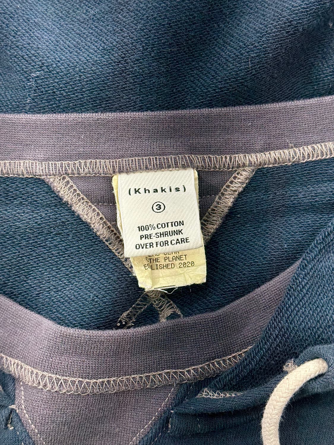 카키스 페이디드 게임 네이비 레이어 스웨트 후디 상품이미지7