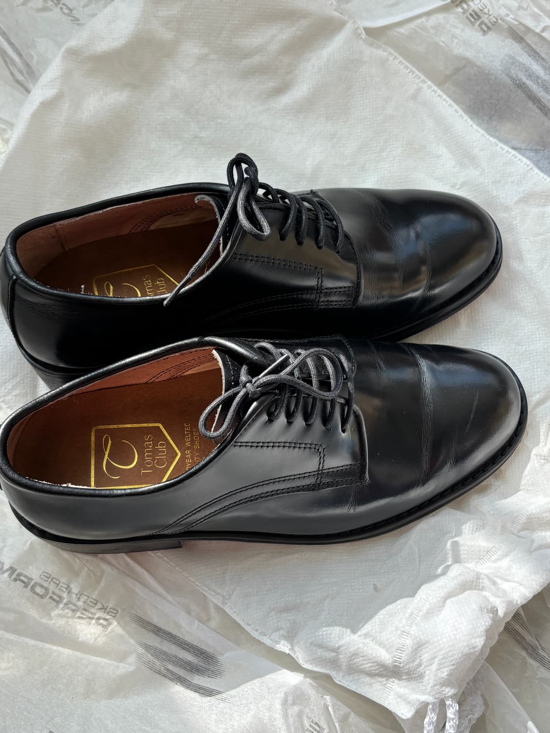 여자 더비 수제화 230 블랙 상품이미지3