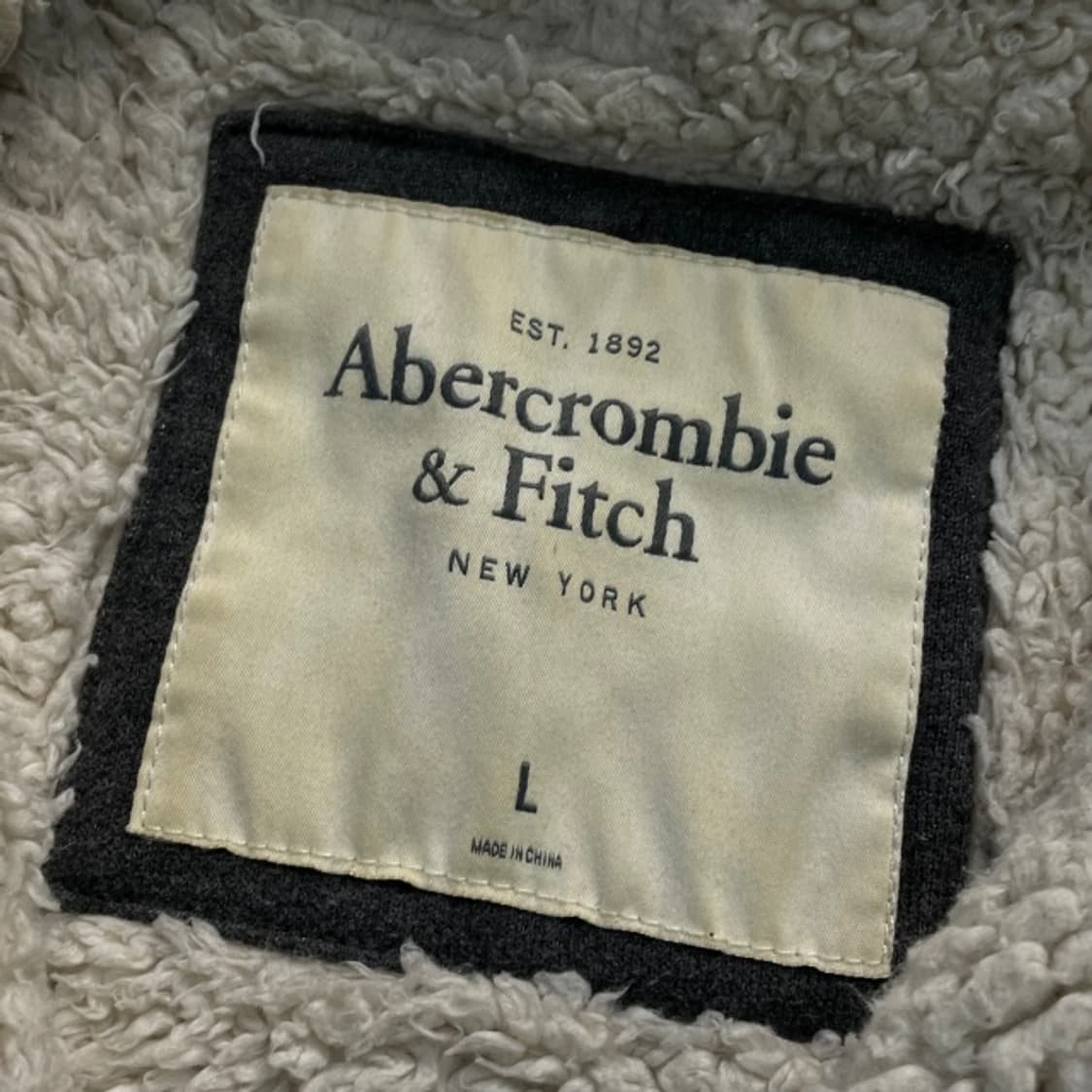 100 아베크롬비 양털 후드집업 상품이미지3