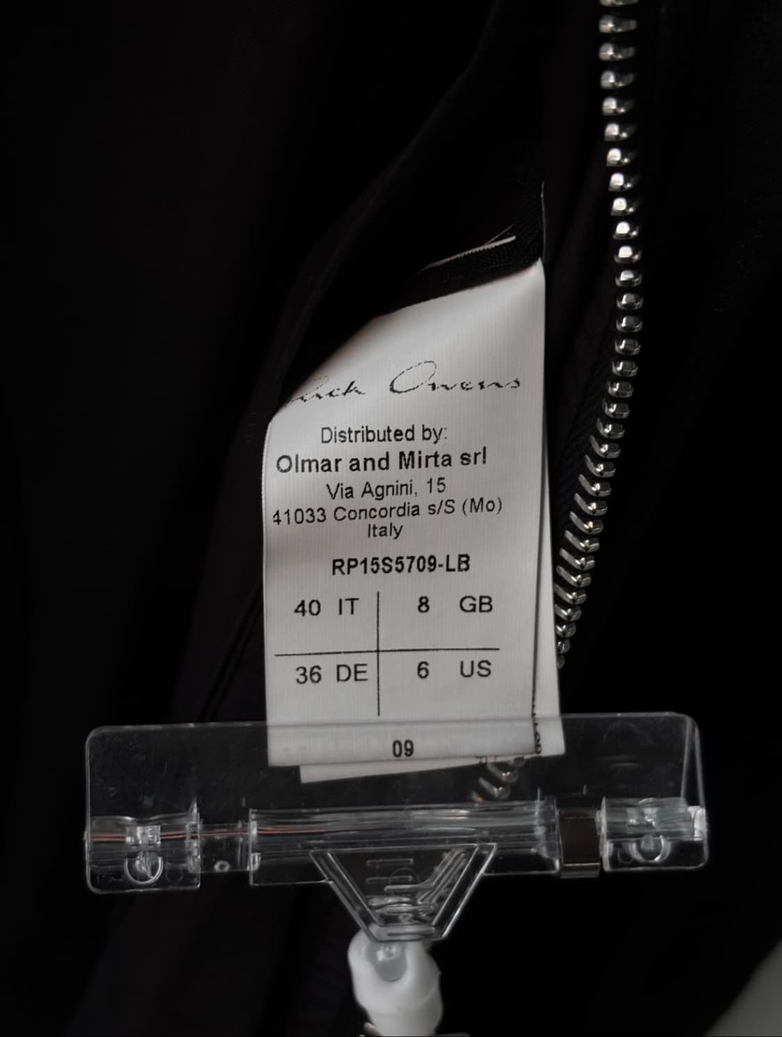 릭오웬스 15ss 램스킨 스웨이드 블루종 상품이미지4