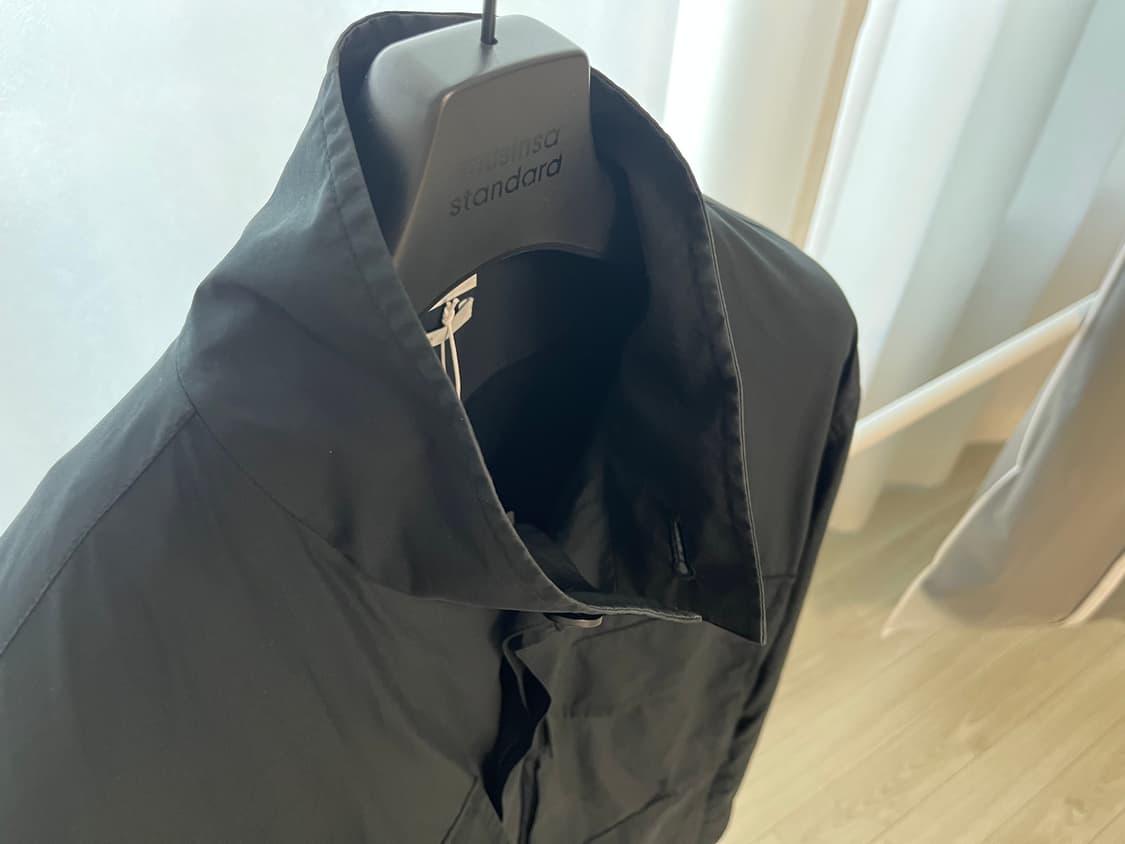 코스 라이트웨이트 유틸리티 오버셔츠 블랙 L 상품이미지4