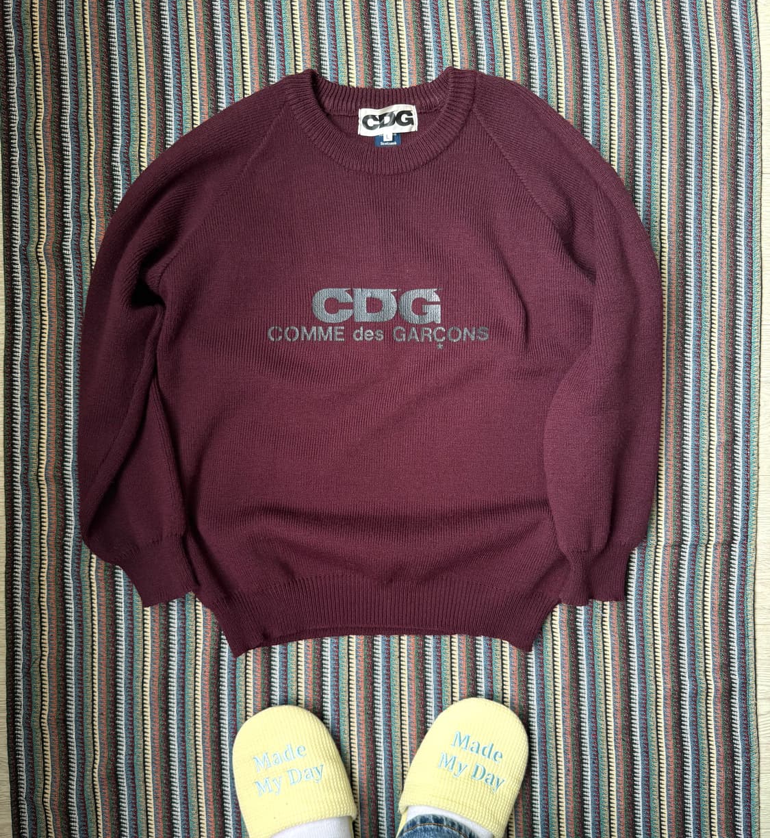 cdg 라운드넥 니트 상품이미지3