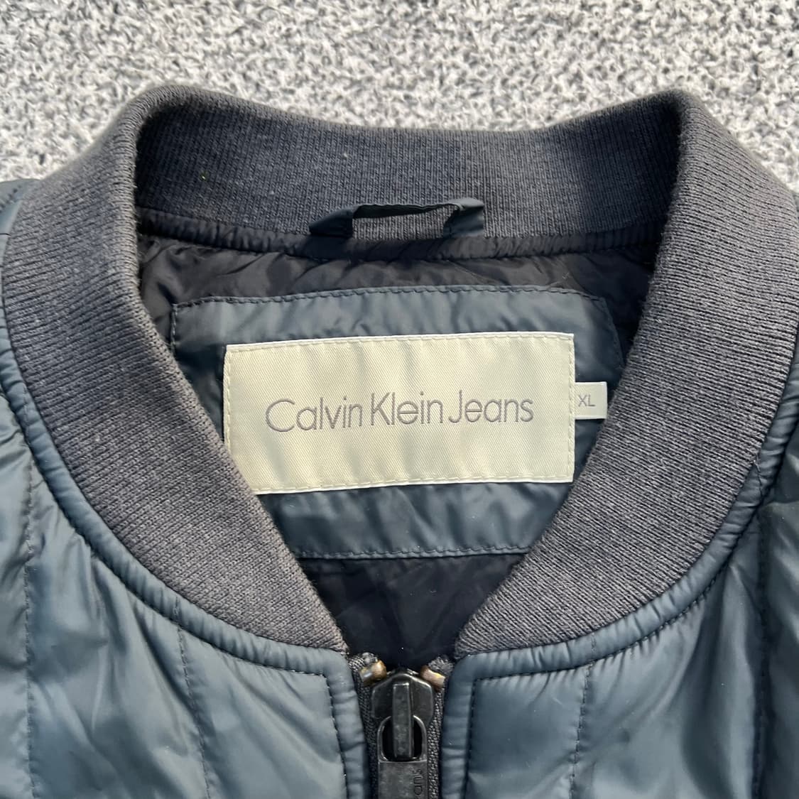 XL 캘빈클라인진스 퀄팅 봄버 자켓 0327M 상품이미지2