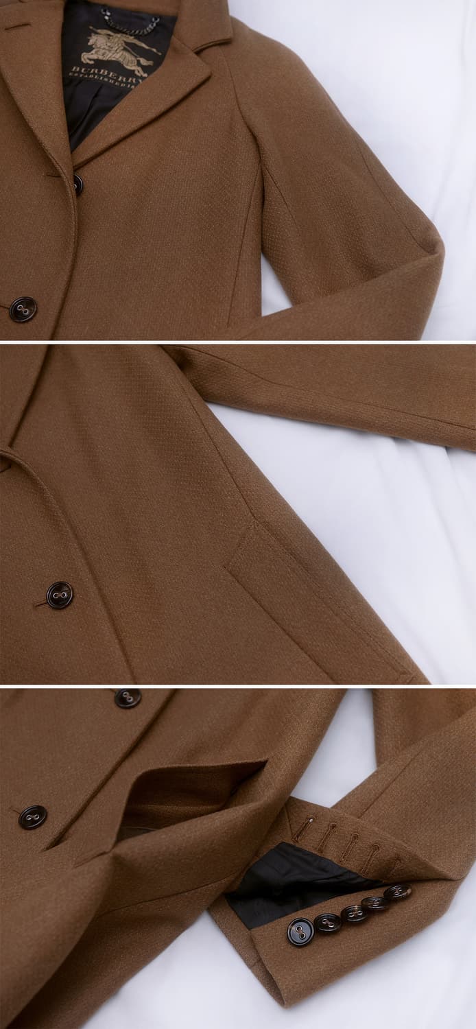 버버리 프로섬 울캐시미어 클래식 카코트 (36 / 44-66) 상품이미지8