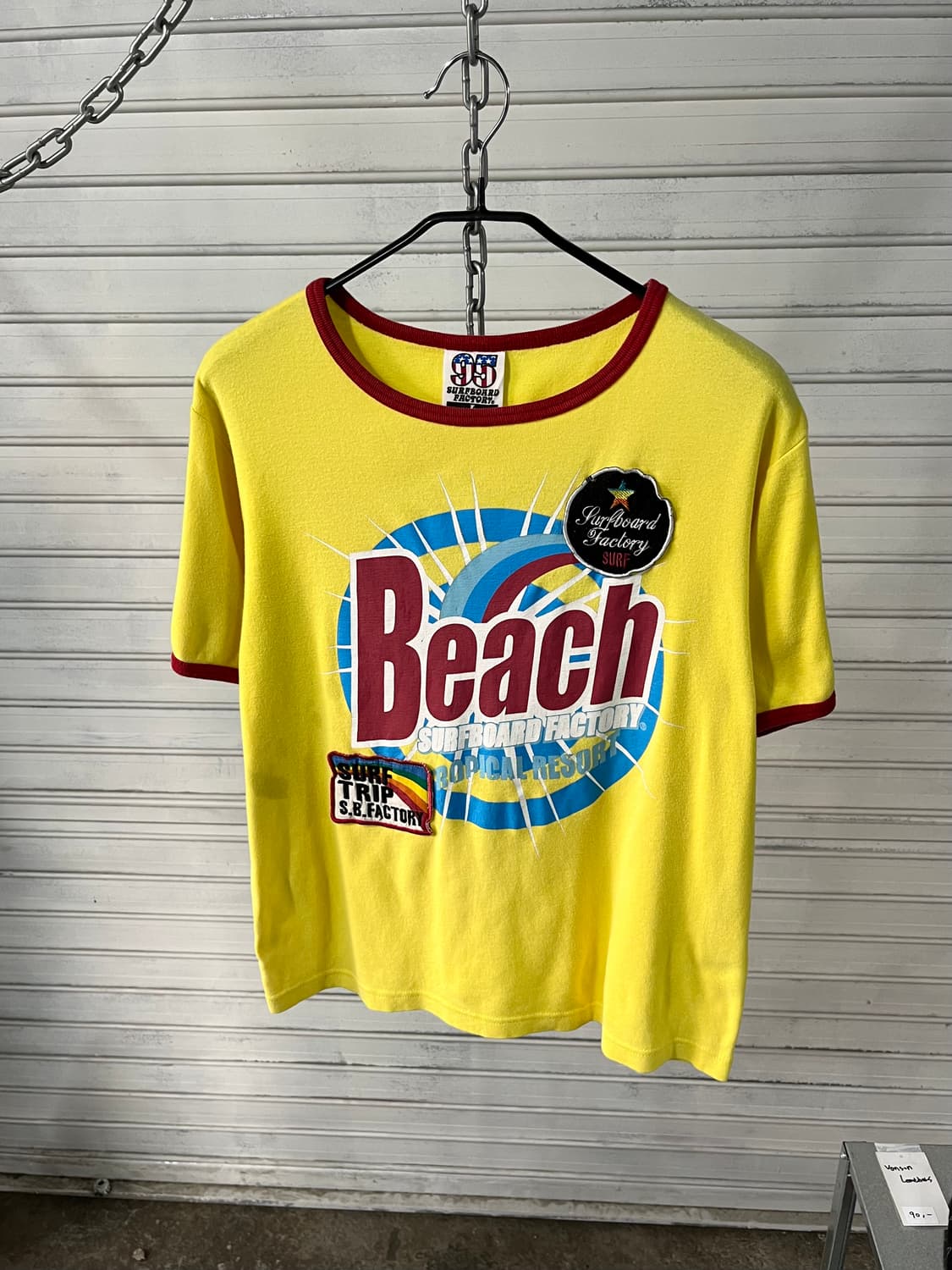 95 surfboard factory ringer tee 상품이미지4