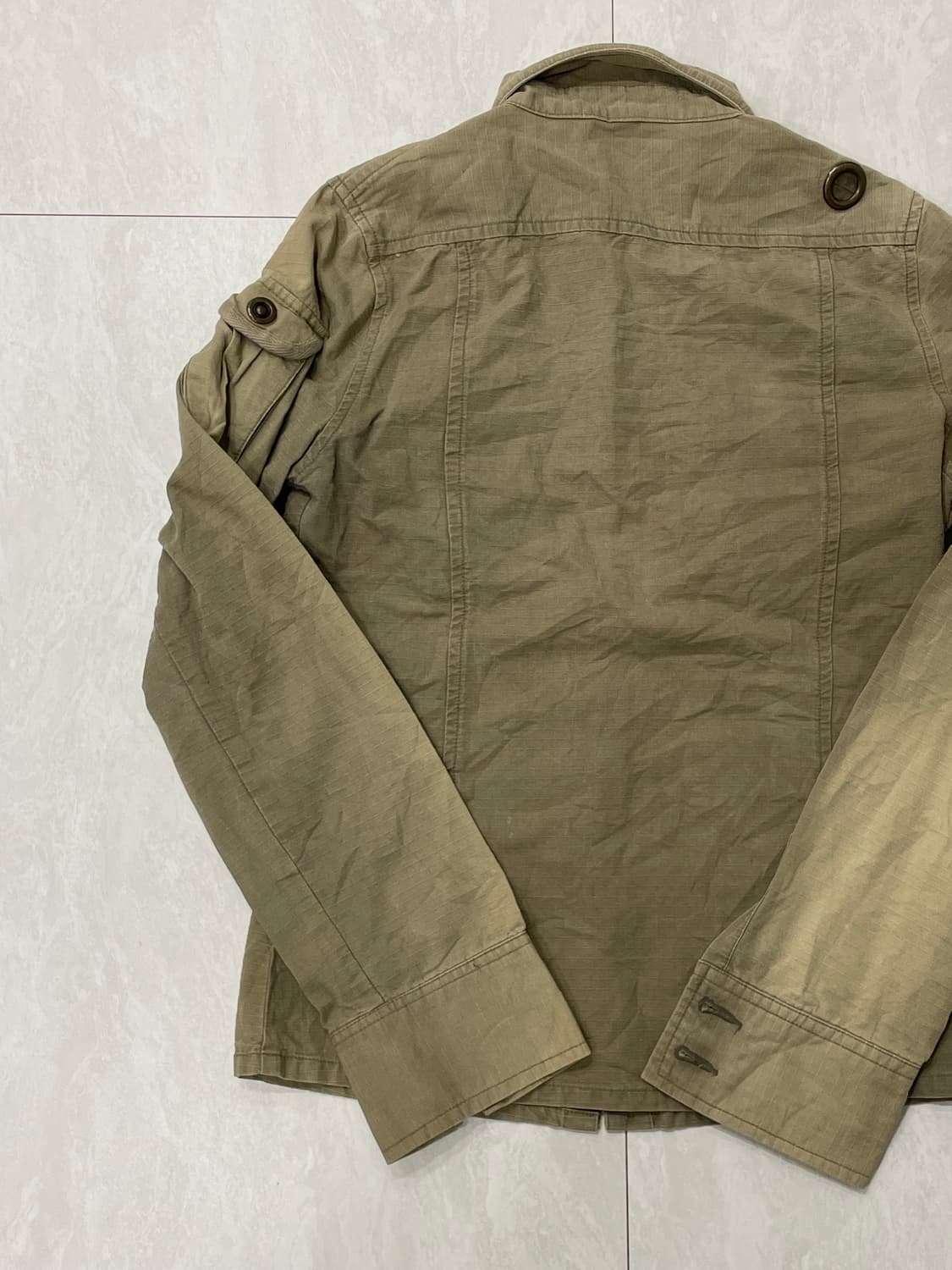 goa 고아 밀리터리 유틸리티 워싱 셔츠 (Y2K) 상품이미지5